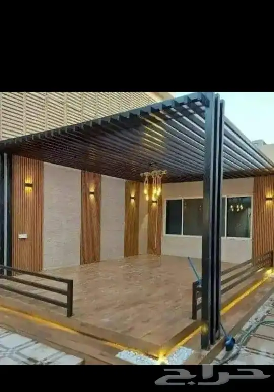 تنسيق حدائق عامه وتكسيات جداريه وعشب صناعي 9