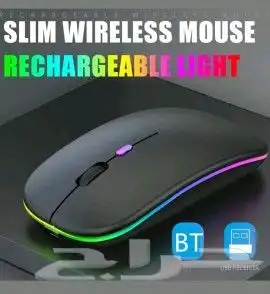 ماوس لاسلكي مضئ وجذاب 3