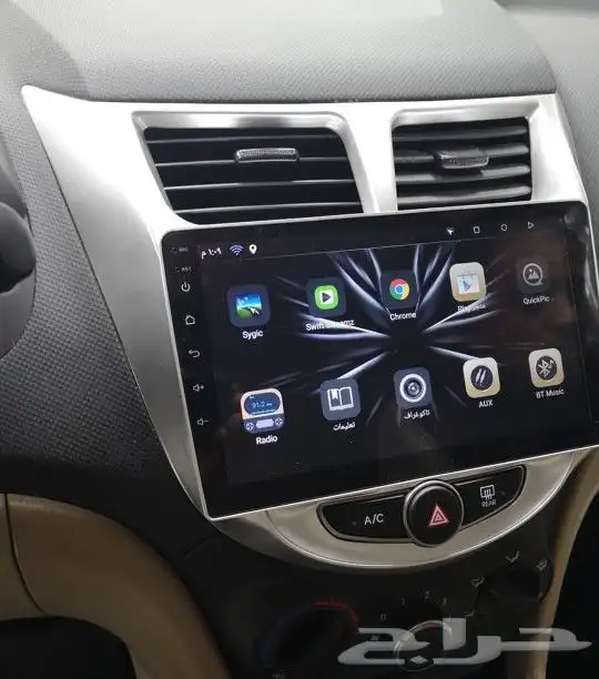 شاشات سيارات بنضام الاندرويد والايفون كار بلي 15