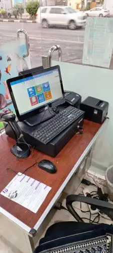 نقاط بيع وبرنامج حسابات وفاتورة الكترونيه وكاشير 10
