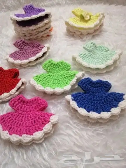 كروشية توزيعات العيد للصغار والكبار 9