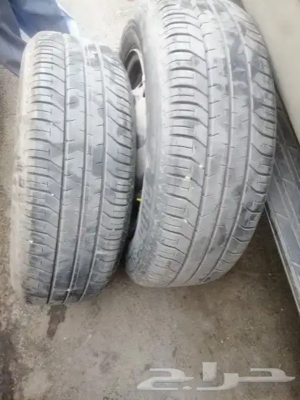 طقم جنوط كرولاء حديدوكاله موديل 2022مع كفرات وكاله بريجستون 2