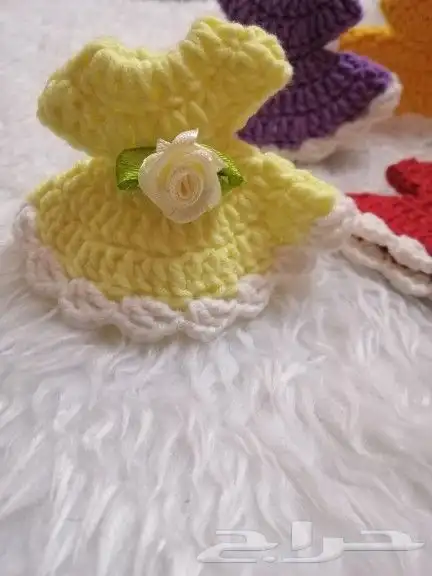 كروشية توزيعات العيد للصغار والكبار 8