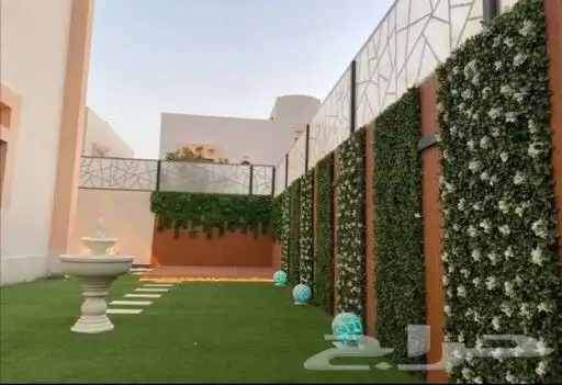 تنسيق-حدائق-عشب-صناعي-مشتل-شلال-مظلة-برجولة-جلسة-غرفة-شبكة 4