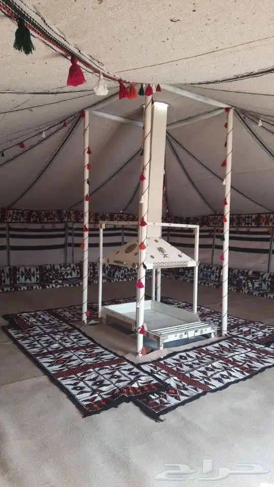 خيام بيض بيوت شعر 2