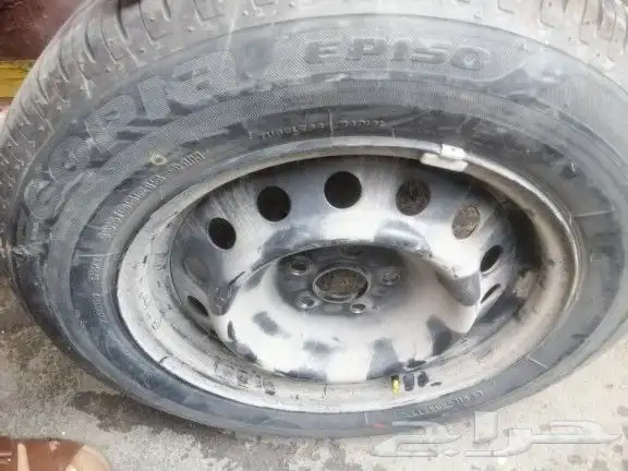 طقم جنوط كرولاء حديدوكاله موديل 2022مع كفرات وكاله بريجستون 3