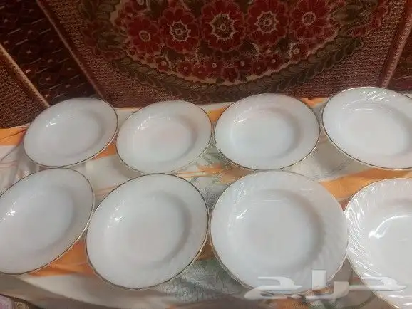 صحون أمريكي قديم تراث نوادر 12