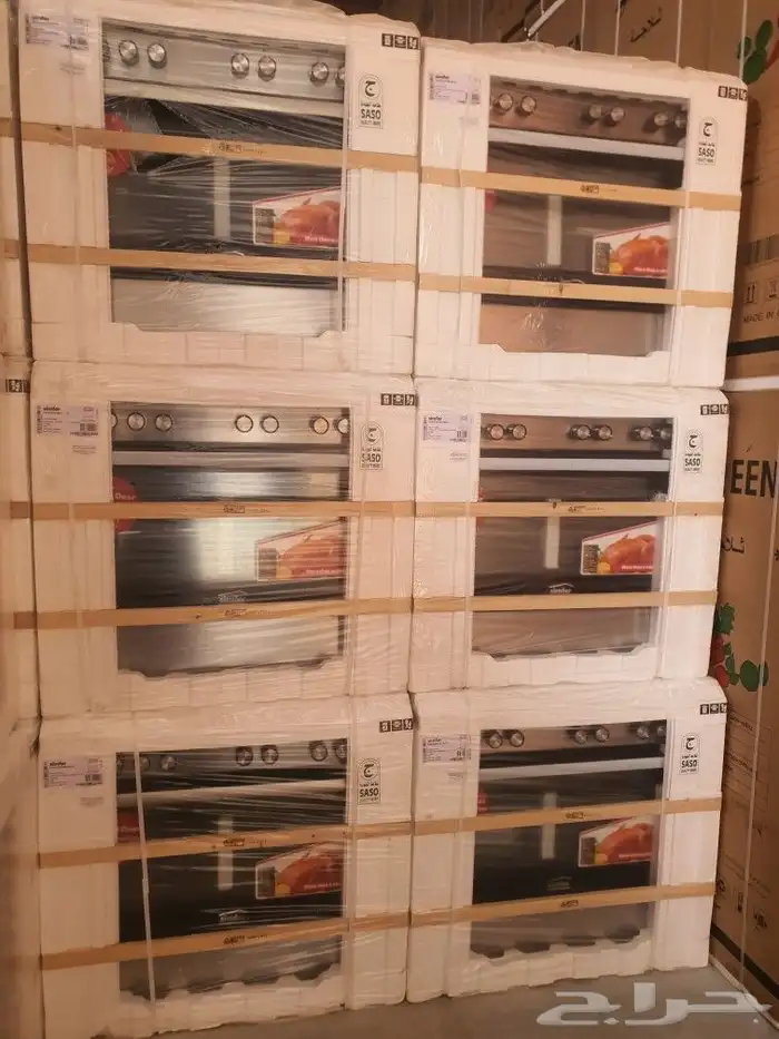 فرن غاز 5 عيون افران 4 عيون كهرباء 6 عين إيطالي تجميع تركي 4