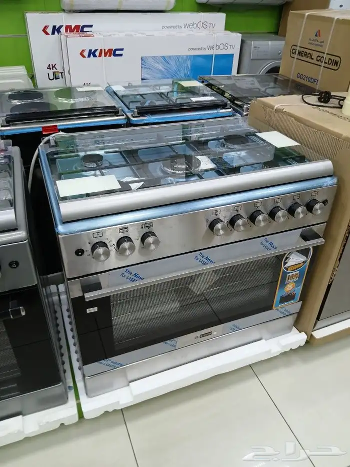 فرن غاز 5 عيون افران 4 عيون كهرباء 6 عين إيطالي تجميع تركي 2