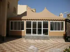 مظلات وسواتر برجولات وجميع أعمال الحداده 6