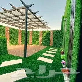 مظلات وسواتر برجولات وجميع أعمال الحداده 11