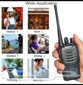 جهاز لاسلكي زوج باوفنق s888 اجهزة اتصال ارسال هوكي توكي 2