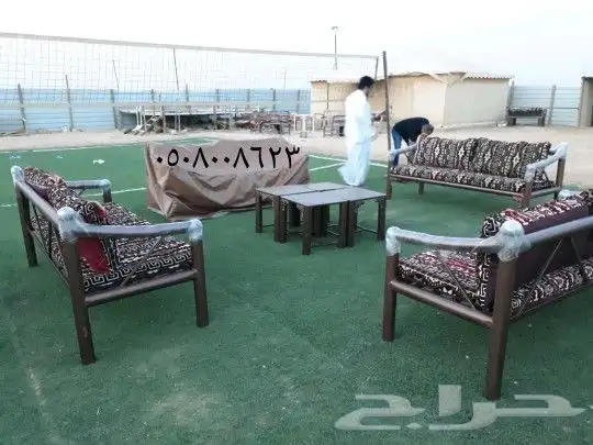 جلسات خارجية مراكيز كراسي حديد 5