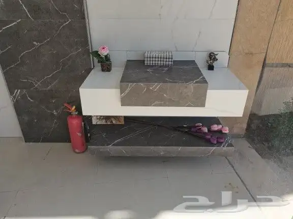 تفصيل جميع النواع المغاسل رخام طبيعي صناعي بورسلان حسب الطلب 8