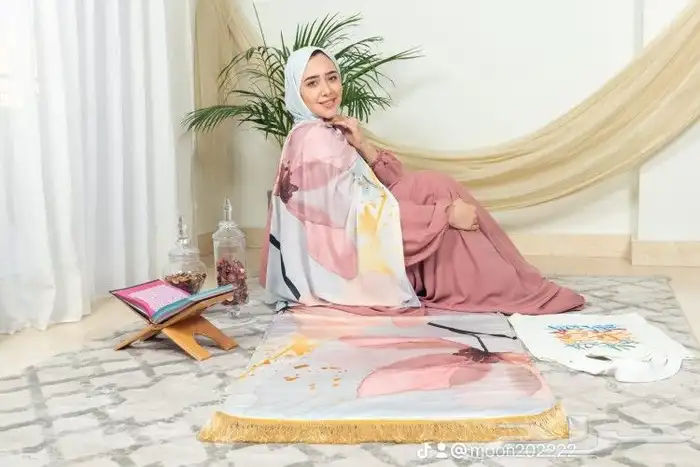 أطقم صلاة سجاد اسدالات صلاه قطن فخمه بأسعار مخفظة 20