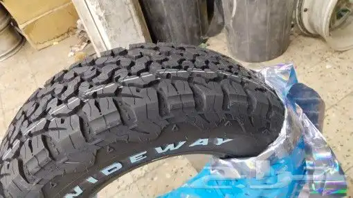 كفرات ويدواي نص حجري مقاس 285 و275 و265 على 17 3