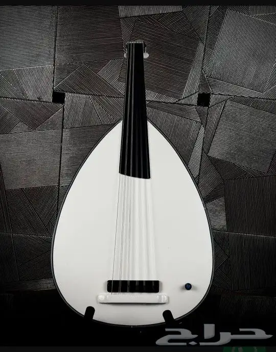 عود موسيقي كهربائي عود إلكتريك اللون الأبيض جديد للبيع 0
