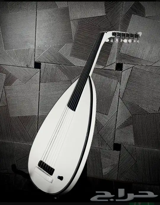 عود موسيقي كهربائي عود إلكتريك اللون الأبيض جديد للبيع 1