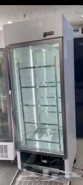 ثلاجة عرض لحوم جهتين زجاج 6