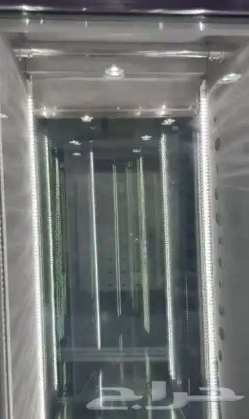 ثلاجة عرض لحوم جهتين زجاج 3