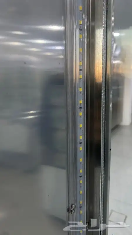 ثلاجة عرض لحوم جهتين زجاج 9