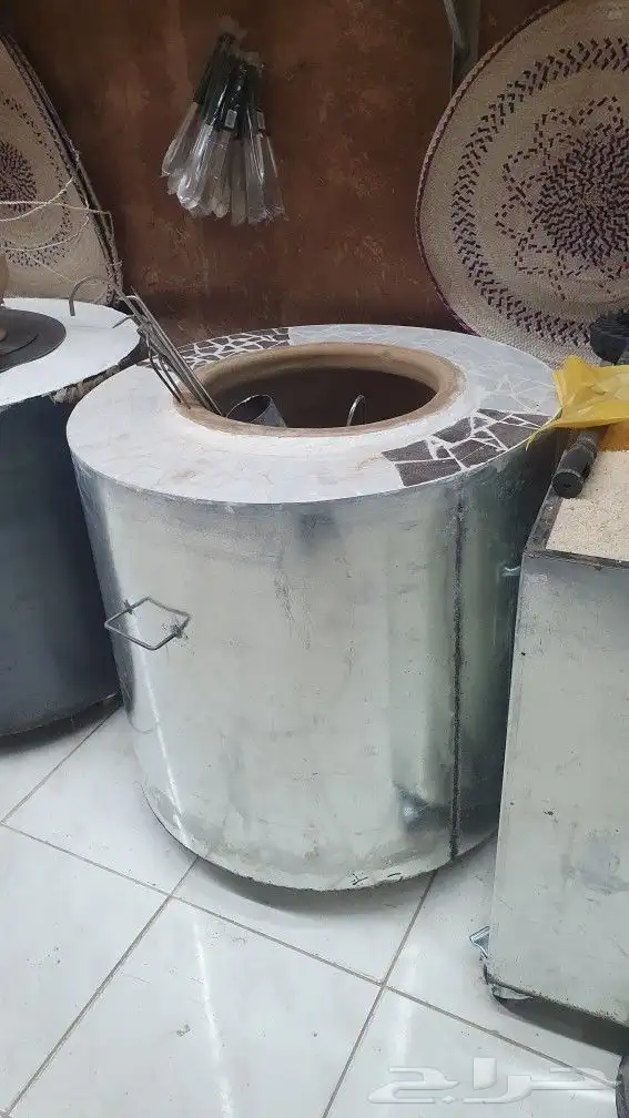 تنور ملوح فرن تميس متحرك وسمك فرن خبز تكه هندي تنور تميس 0