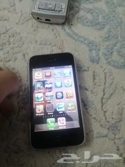 اول جوال ايفون و نوكيا n95 وبلاك بيري Q10 مخزنه 14