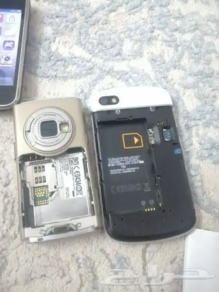 اول جوال ايفون و نوكيا n95 وبلاك بيري Q10 مخزنه 2