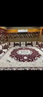 تفصيل كنب وتنجيد وتفصيل جلسات ارضيه وتفصيل جميع انواع الستائ 3