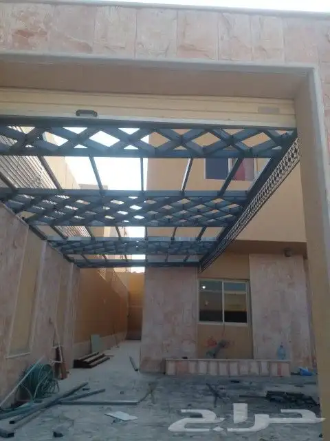 حداد مظلات وسواتر 3