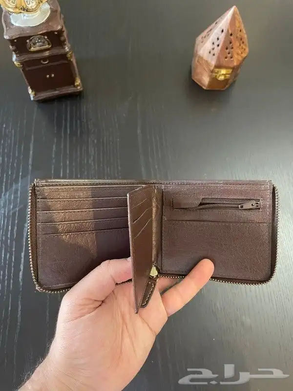 محفظه واحزمه جلد طبيعي 13