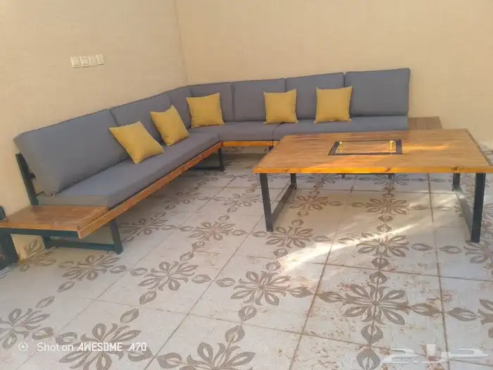 تفصيل كنب وجلسات داخليه وخارجيه وستائر حسب طلب جميع انواع 9