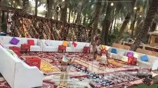 تاجير جلسات شعبيه كراسي كنب طاولات قهوجين وصبابين سماعات 7