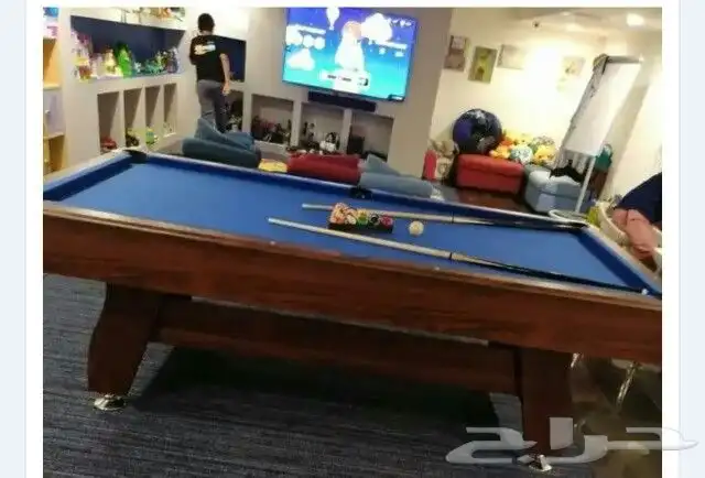 بلياردو كافة مقاسات تنس هوكي وفرفيرة حجم كبير طاولة3ب1توصيل 4