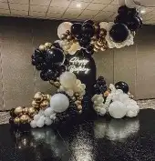 اقواس بلون لأعياد الميلاد والمناسابات 2