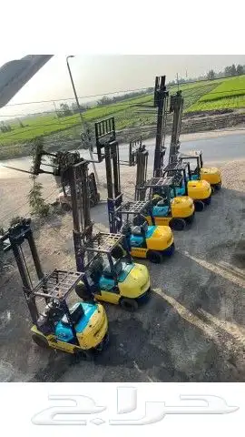 رافعات شوكية. سكين .Forklift. للإيجار 5