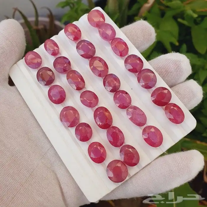 الاحجار الكريمة ياقوت زفير ياقوت اصفر ياقوت احمر 9