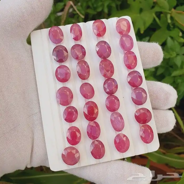 الاحجار الكريمة ياقوت زفير ياقوت اصفر ياقوت احمر 11