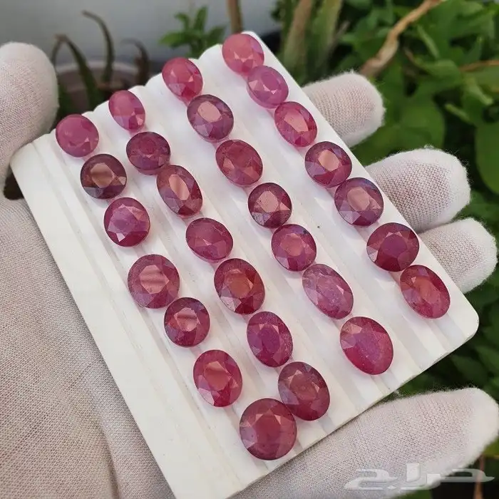 الاحجار الكريمة ياقوت زفير ياقوت اصفر ياقوت احمر 8