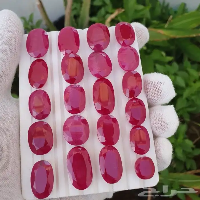 الاحجار الكريمة ياقوت زفير ياقوت اصفر ياقوت احمر 4