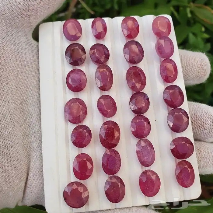 الاحجار الكريمة ياقوت زفير ياقوت اصفر ياقوت احمر 12