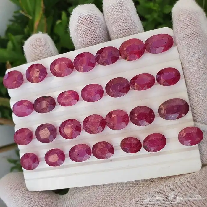 الاحجار الكريمة ياقوت زفير ياقوت اصفر ياقوت احمر 3