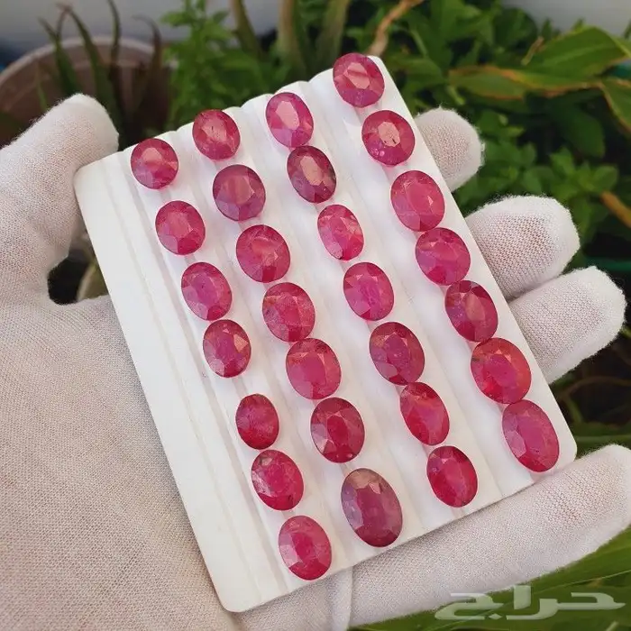 الاحجار الكريمة ياقوت زفير ياقوت اصفر ياقوت احمر 7