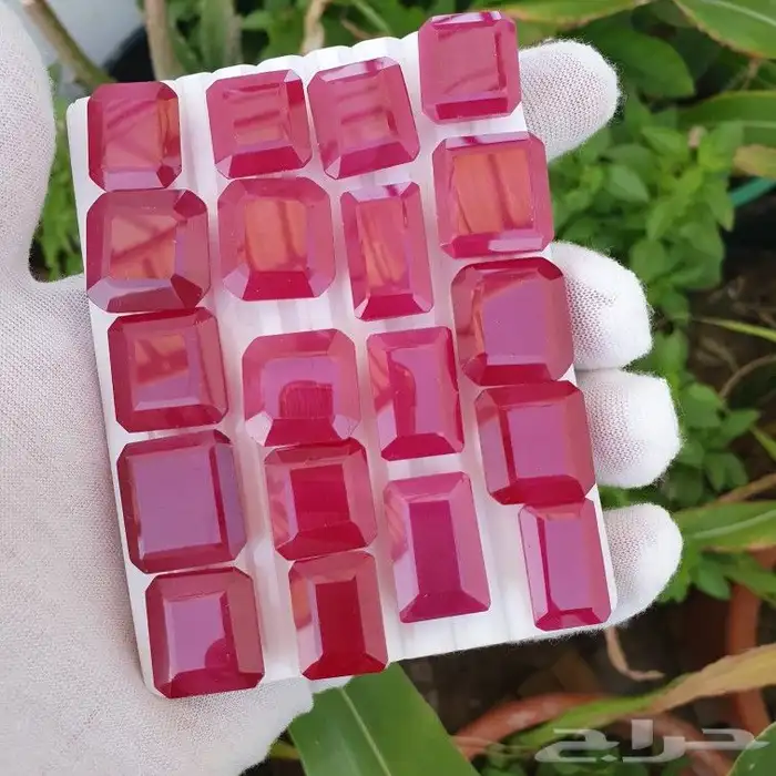 الاحجار الكريمة ياقوت زفير ياقوت اصفر ياقوت احمر 5