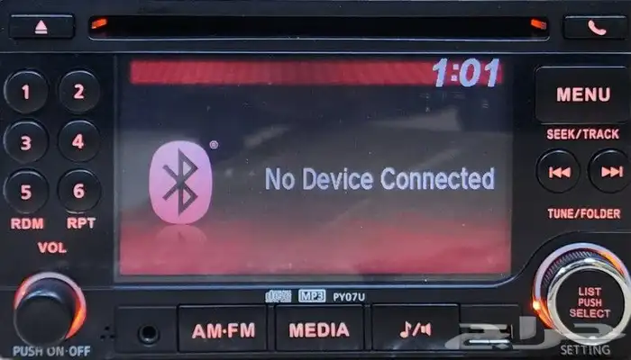 مسجل شاشة نيسان فتك بلوتوث 1