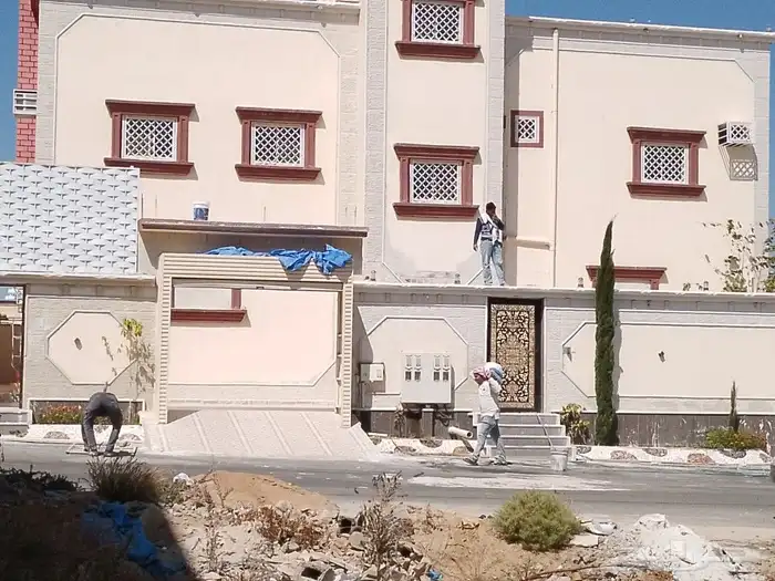 معلم ديكورات خارجيه سمنت ويطحا الرياض 3