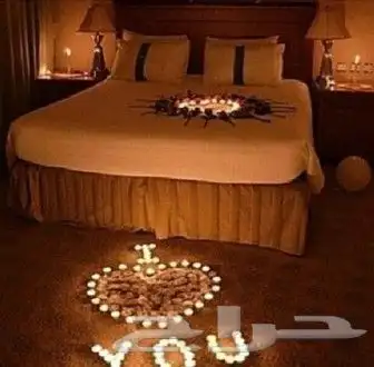 تنسيق غرف العرسان والليلي الرومنسيه 9