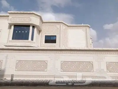 معلم ديكورات خارجيه سمنت ويطحا الرياض 5