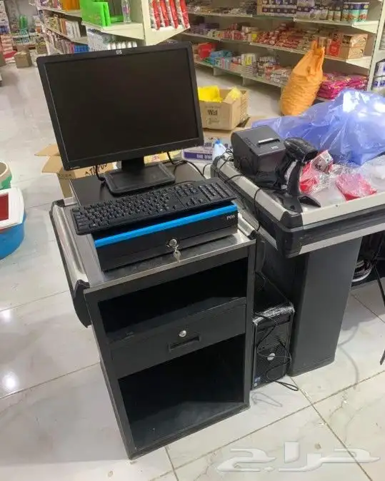 جهاز كاشير للتموينات والبقاله بالبرنامج 0