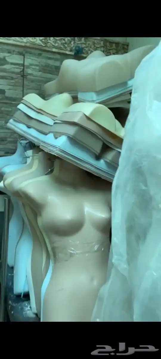 مانيكان -منيكان - ملكان علاقي 4 الوان لعرض الملابس الداخلية 0